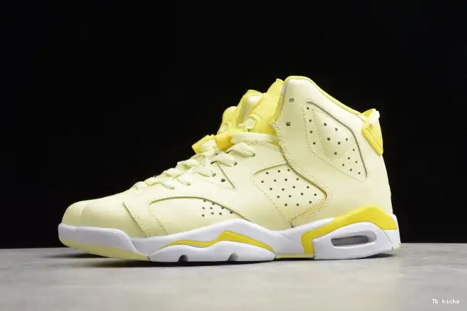 Rep TBK 543390-800 Floral (GS) Air Jordan Yellow 6 Dynamic Retro 0510